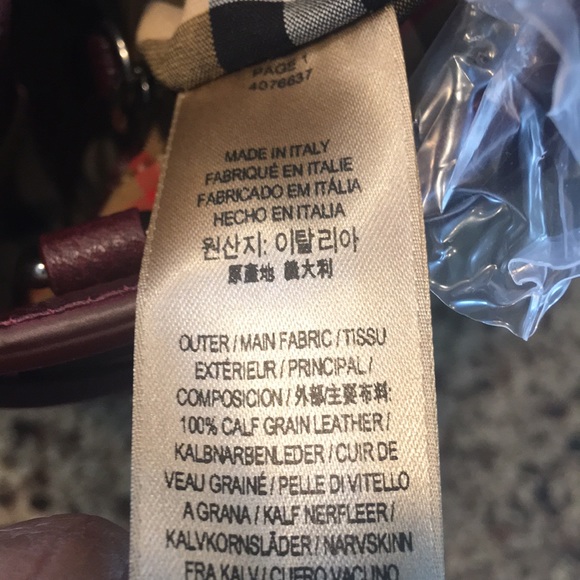 NWT Burberry Vintage Banner - Picture 8 of 8